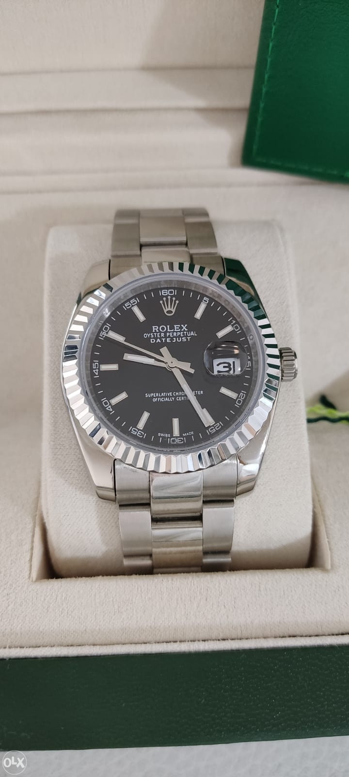 ROLEX DATEJUST BLACK FACE 36 MM OYSTER PERPETUAL Ručni Satovi OLX.ba