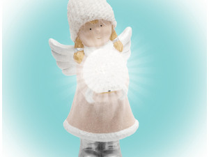 Dekorativna rasveta, keramička figura, anđeo KDC 24