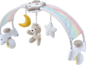Chicco luk vrtuljak muzicki za krevetac za bebe neutral