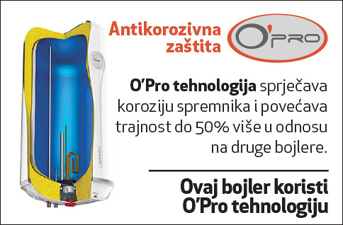 Bojler el. Atlantic O'PRO PLUS 50l (ugradnja 70KM)