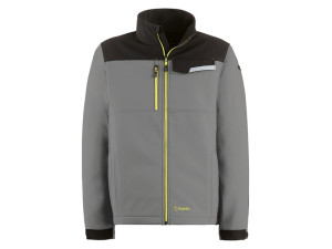 JAKNA SOFTSHELL KAVIR SIVO/CRNA