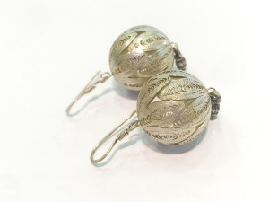 Nausnice filigran srebro 925 srebrene zenske rucni rad