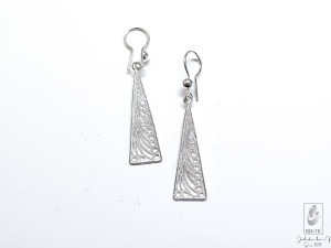 Nausnice filigran srebro 925 srebrene zenske rucni rad