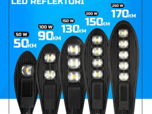 Led reflektori vodootporni 150W