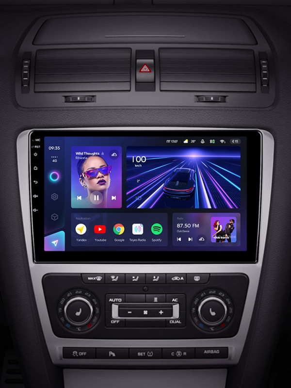 Multimedija i Navigacija Android Škoda Octavia CarPlay IPS