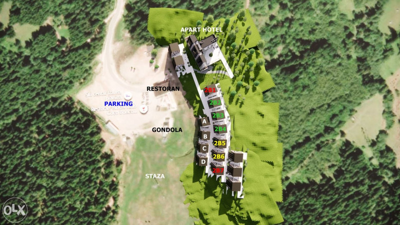 Apartman sa dvije spavace sobe/ Ravna planina/ 42m2 7