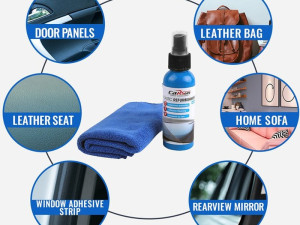 Agent za plastiku i održavanje kože 100ML  + krpa