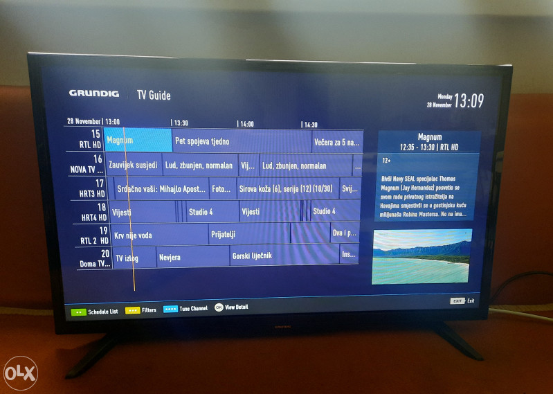 LED TV GRUNDIG IMA HEVC H.265 za hrvatske i dom.kanale LED LCD OLX.ba