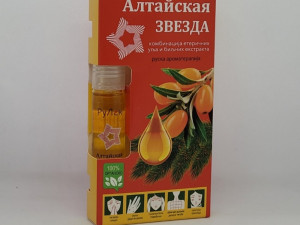 Altajska zvijezda kombinacija eteričnih ulja i biljnih