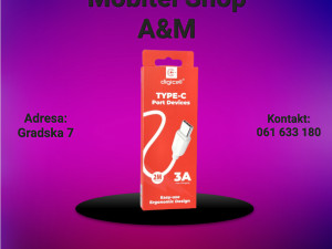 Digicell Superior USB Cable Type-C 2M 3A