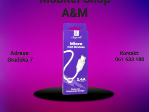 Digicell Superior USB Cable Micro 3M 2.4A