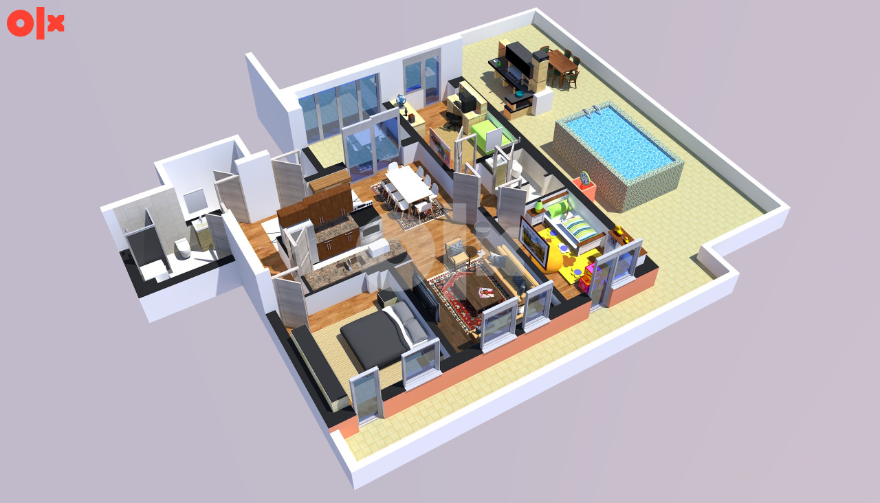 Penthouse 91,90 m2 + 110,45 m2 Tuzla