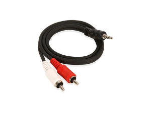 Audio AUX kabal 3.5mm M izlaz na 2x Cinch RCA izlaza
