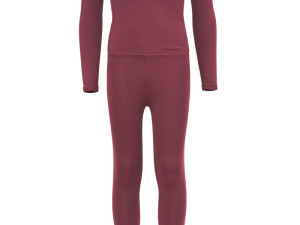 BRILLE Dječije termo rublje TOPLO - bordo