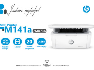 HP LaserJet MFP M141a Printer