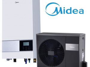 Toplotna pumpa MIDEA sa UGRADNJOM