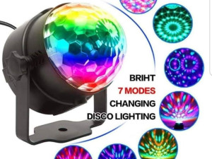Disko kugla led +daljinski