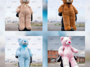 Veliki plisani mekani medo / mede / medvjed 1m / 100 cm