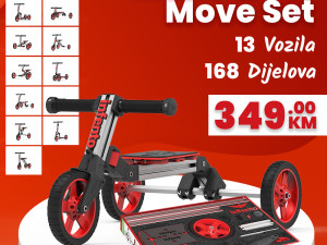 Romobil za dijete INFENTO Make & Move Set - romobil