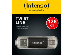 USB Flash drive 128GB, USB 3.2, USB-C, USB-A