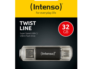 USB Flash drive 32GB, USB 3.2, USB-C, USB-A