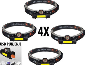 Naglavna baterija , baterijska lampa 4kom 065 207 487