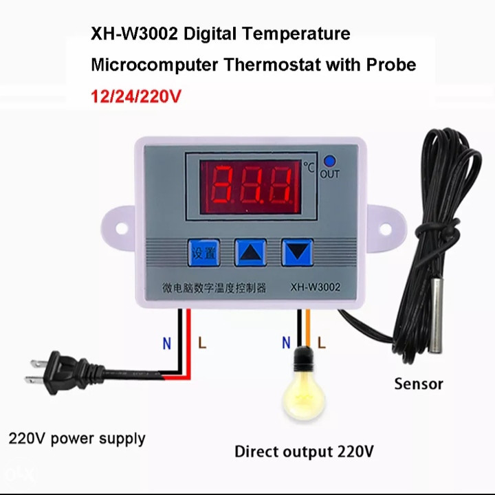 Digitalni termostat inkubator XH-W3002 - Termometri - OLX.ba