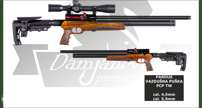 Vazdušna puška Pardus PCP TW cal. 4.5 / 5,5 i 6.35 mm - Vazdušne puške ...