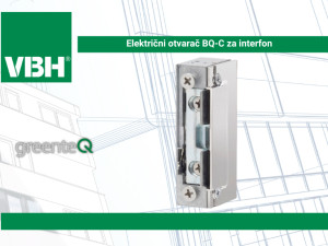 Elektro prihvatnik otvarač vrata za interfon