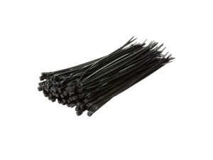 Vezice za kablove 100 kom crne 2.5x200 vezica pvc kabal 033821