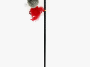 Igračka za mačku miš na štapu Pawise