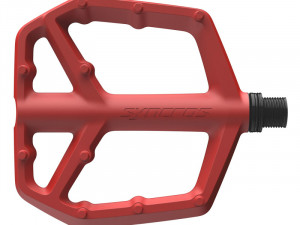 01653 Pedale Syncros SQUAMISH III FLAT florida red