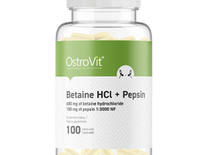 OSTROVIT BETAINE HCL   PEPSIN 100caps