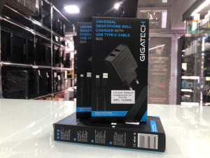 Gigatech Strujni Adapter za Punjenje Sa Kablom 2.1A W25