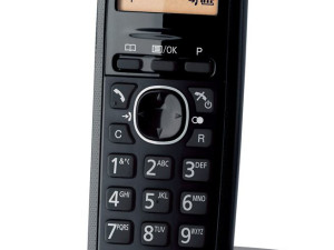 PANASONIC bezicni telefon KX-TG1611FXH\PDH crni