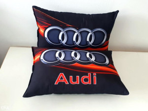 Auto jastuci 2kom (za naslon sjedišta) sa gumom pozadi