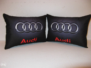 Auto jastuci 2kom (za naslon sjedišta) sa gumom pozadi