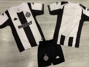 Novi dres Partizan 2025 za djecu i odrasle