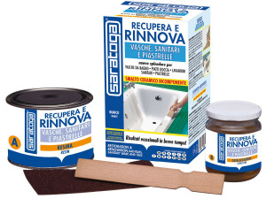 Emajl boja za kade 2k-375ml bijela SARATOGA Bestseller