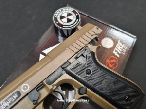 Pistolj Airsoft Spring PT92AF TAN CyberGun