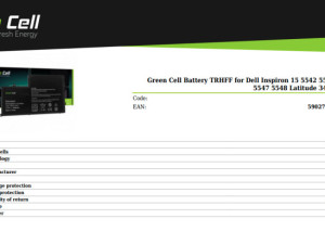 Baterija za laptop Dell Latitude 3450 3550