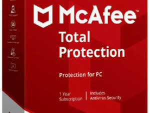 McAfee Total Protection 2024 Orginal licenca - 1 god.