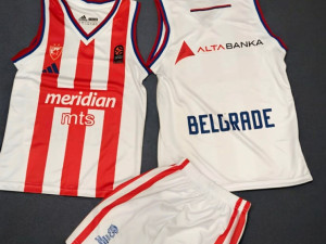 Kosarkaski dres Crvena Zvezda dresovi za kosarku