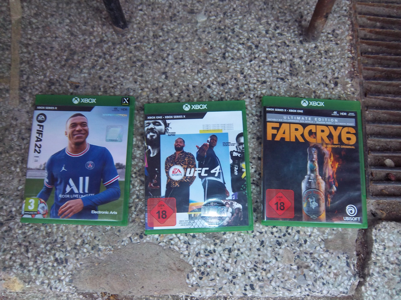 FAR CRY 6 / UFC 4 / fifa 22 XBOX za seriju S i X