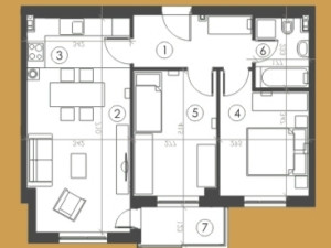 ODLIČAN STAN od 56,65m2 NA STARČEVICI - VESELI BRIJEG