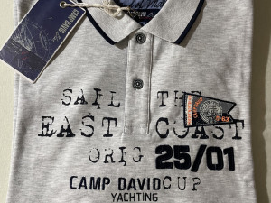CAMP DAVID MUŠKA MAJICA XXL - slim