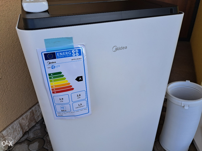 Mobilna Klima Midea 3.9kw 1500w 13307 Btu/h Profi