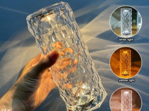 Led kristalna lampa na dodir USB čarobna ukrasna