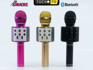 KARAOKE BLUETOOTH MIKROFON