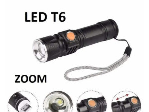 Rucna led lampa sa zoomom i usb punjenjem